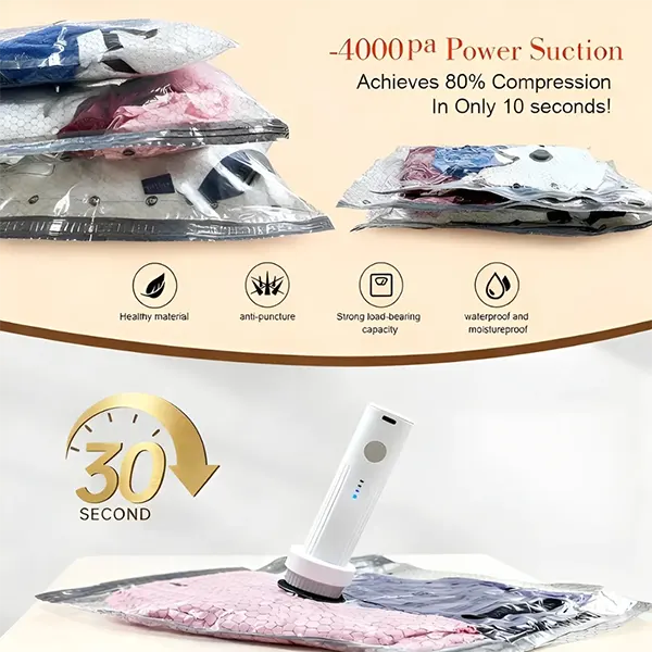 VacuBager Compression Bags For Travel AU2