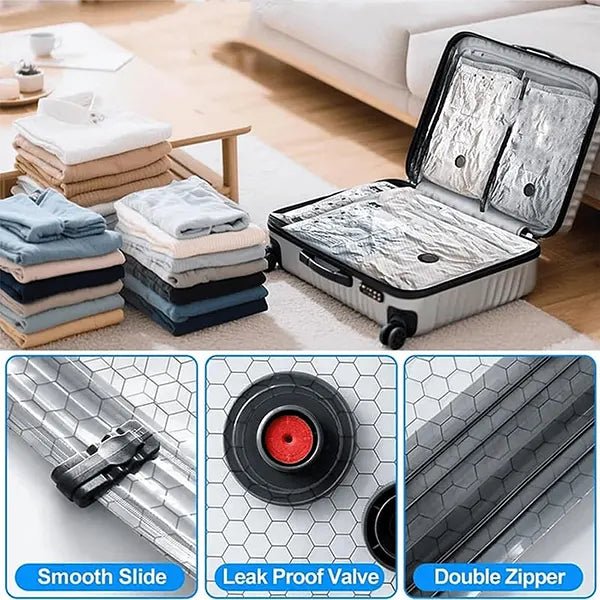 VacuBager Travel Vacuum Storage Bags
