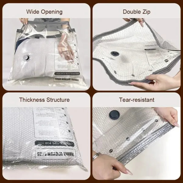 VacuBager Travel Vacuum Storage Bags