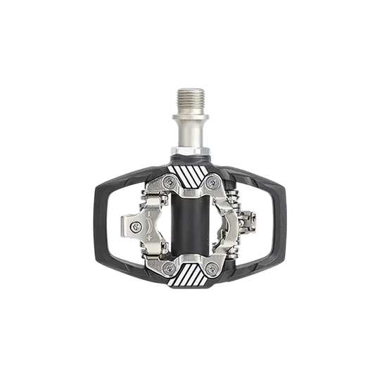 VimBike Double-Sided Clipless MTB Pedals & Cleats – Shimano SPD Compatible, Self-Locking, Nylon Body