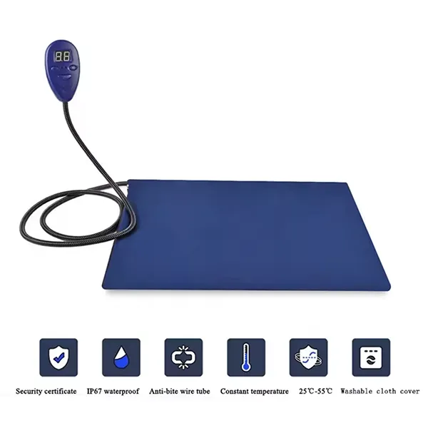 Viranor Heated Pet Bed – Electric Self-Warming Bed for Dogs & Cats | 3 Sizes