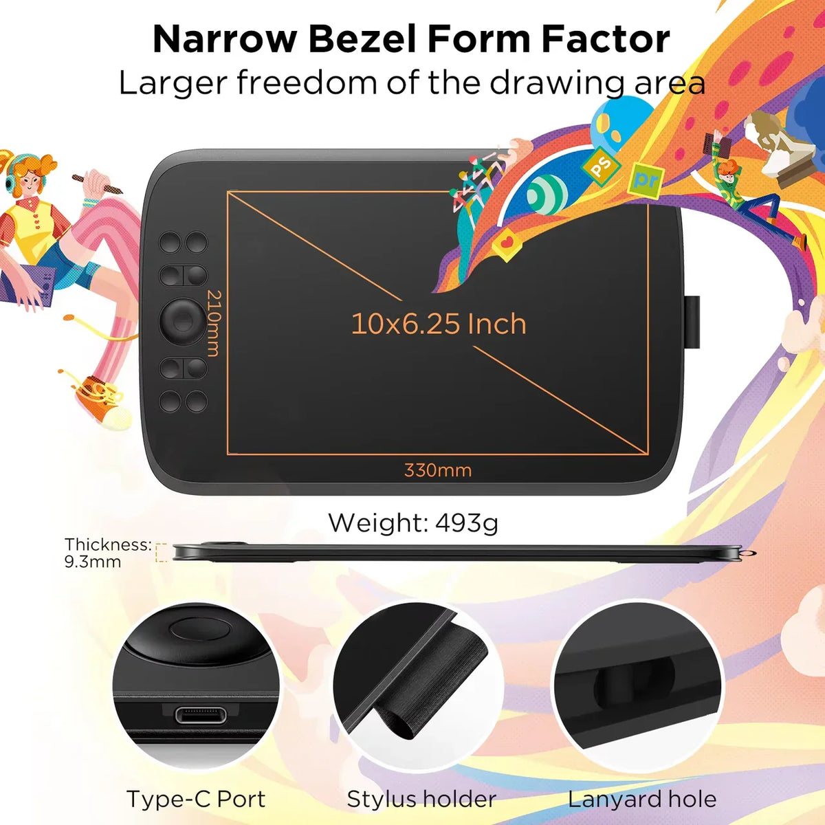 VoniTab Drawing Tablets AU