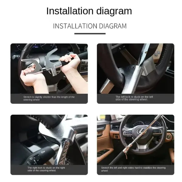 E5 SLock Steering Wheel Lock AU2