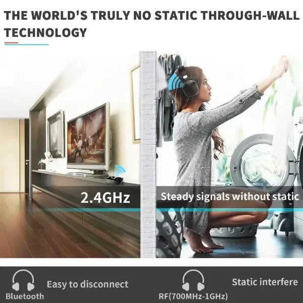 Lofialo Wireless Headphones for TV US01
