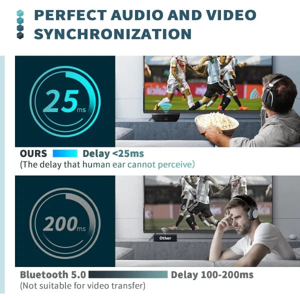 Lofialo Wireless Headphones for TV US01