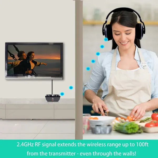 Lofialo Wireless Headphones for TV CA45