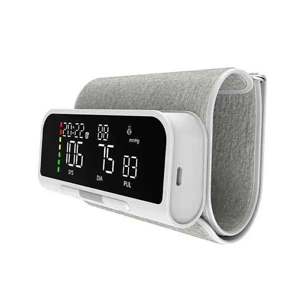 PulseManu Wrist Blood Pressure Monitor – Large LED Backlit Display, Voice Broadcast, Color Pressure Indicator, 3-User Memory