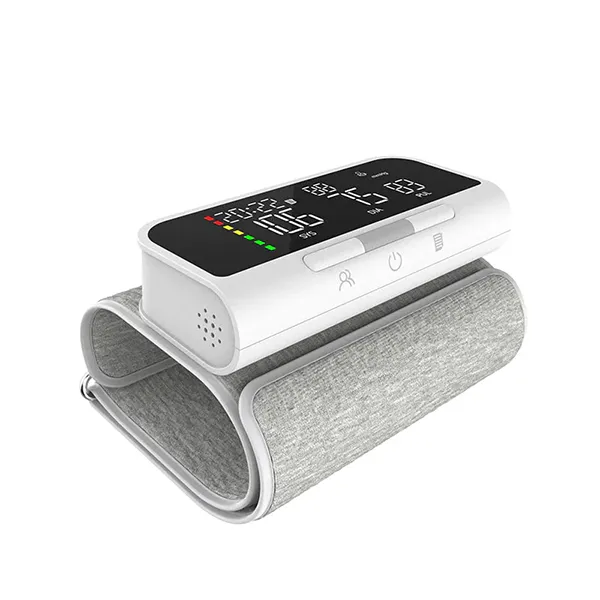 PulseManu Wrist Blood Pressure Monitor – Large LED Backlit Display, Voice Broadcast, Color Pressure Indicator, 3-User Memory