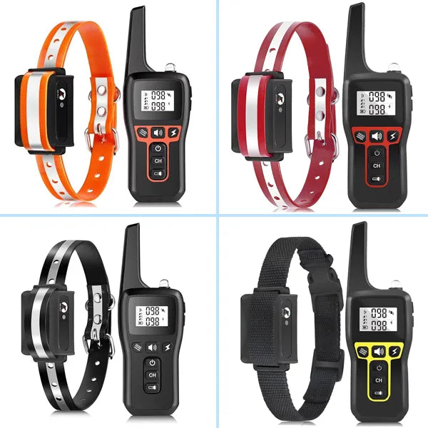 YoriPet Dog Training Collar – Adjustable E-Collar for Small, Medium & Large Dogs | 4 Colors