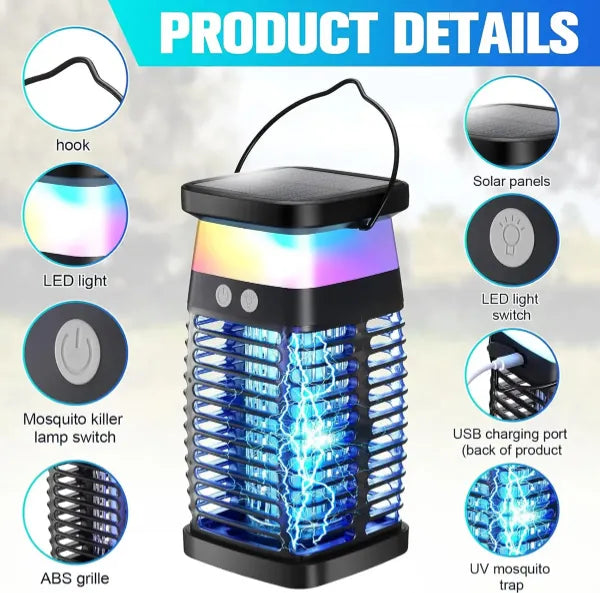 Bugzzapx Solar Bug Zappers US8