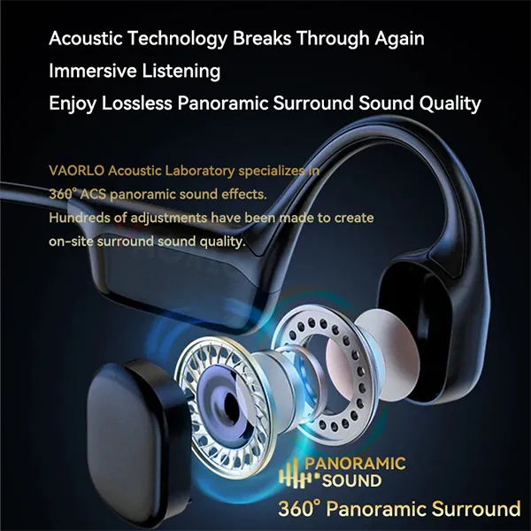MeciBow Bone Conduction Headphones AU2