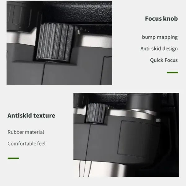 MikoSpek Compact Binoculars for Travel