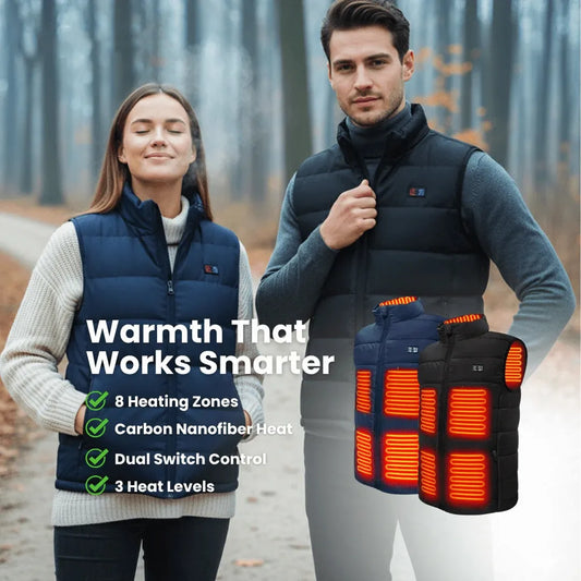 CozeLaris Heated Gilet – Electric Heated Vest for Men & Women