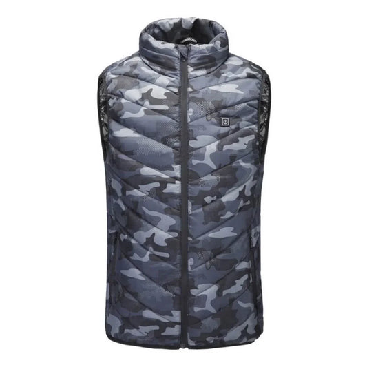 Velaris Heated Vest – Electric Warming Vest for Men & Women | Camouflage & Black | S–6XL