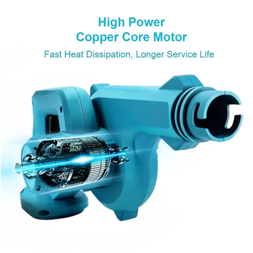 FufuFlow Cordless Leaf Blower – Lightweight Battery-Powered Blower for Yard & Garden