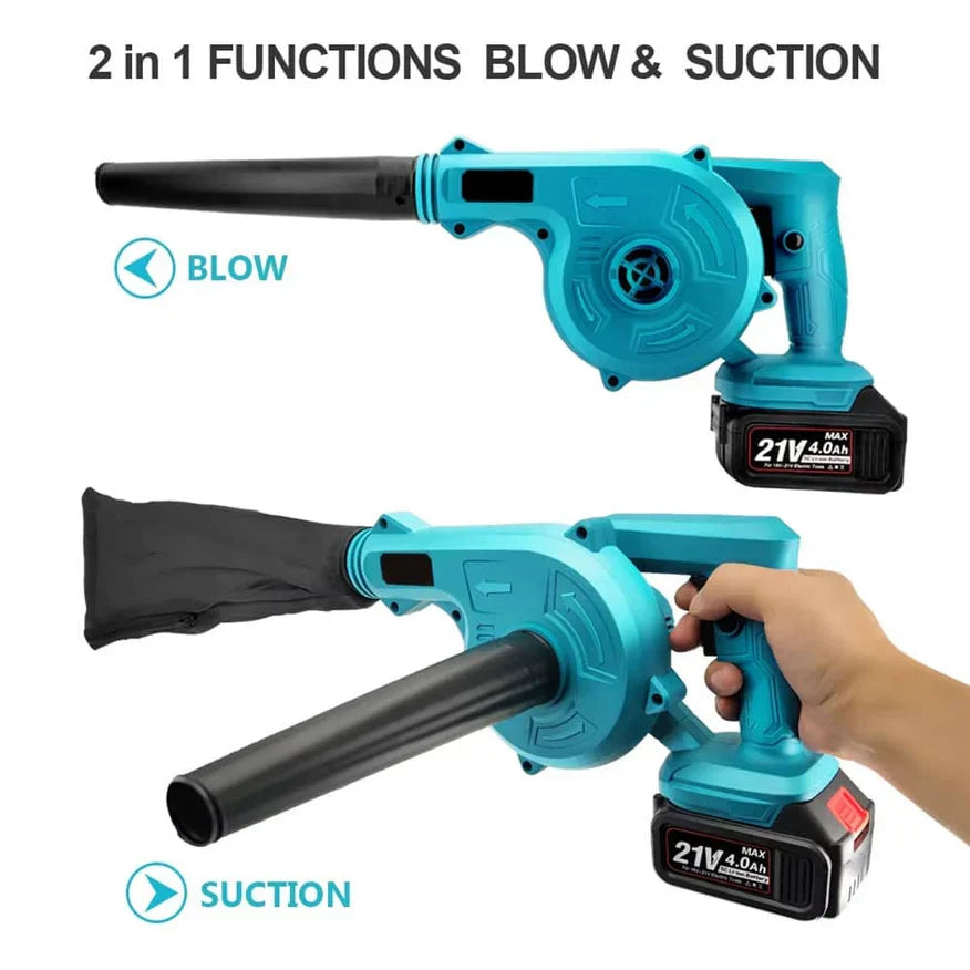 FufuFlow Cordless Leaf Blower – Lightweight Battery-Powered Blower for Yard & Garden