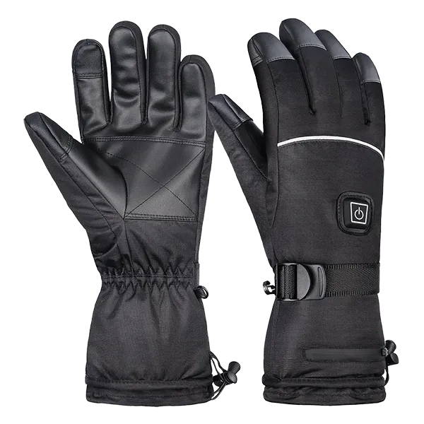 AtsuiGear Heated Motorcycle Gloves – Electric Warming Gloves for Cold Weather Riding | M, L & XL