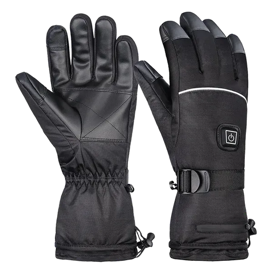 AtsuiGear Heated Motorcycle Gloves – Electric Warming Gloves for Cold Weather Riding | M, L & XL