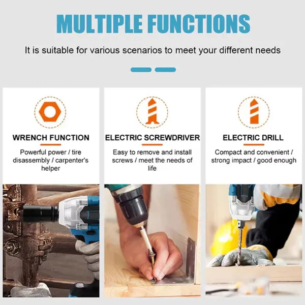 PowerBolt Cordless Impact Wrenches