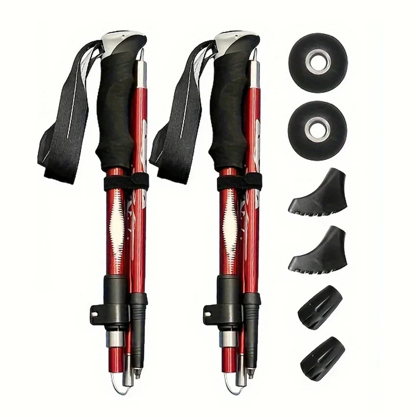 Kolamia Collapsible Hiking Poles 8