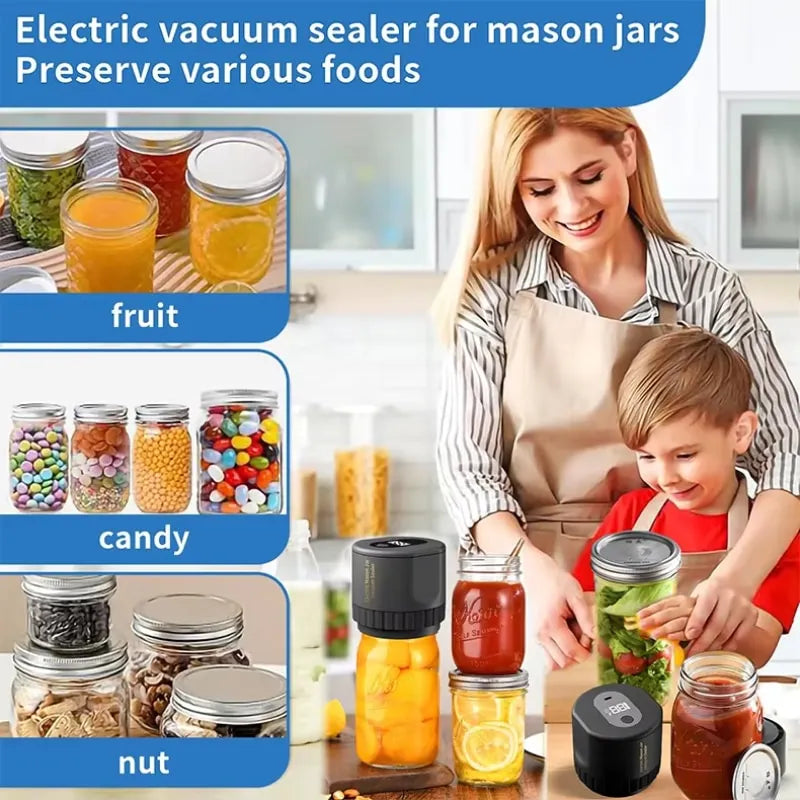 Konijar Mason Jar Vacuum Sealers US02