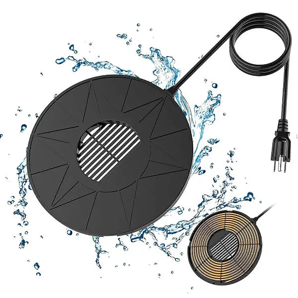 Loravia Heated Bird Bath – Electric Outdoor Bird Bath Heater for Winter