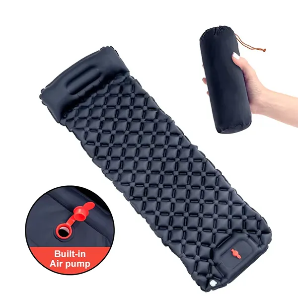NoviPad M5 Inflatable Sleeping Pad with Pillow – Ultralight Camping Air Mattress
