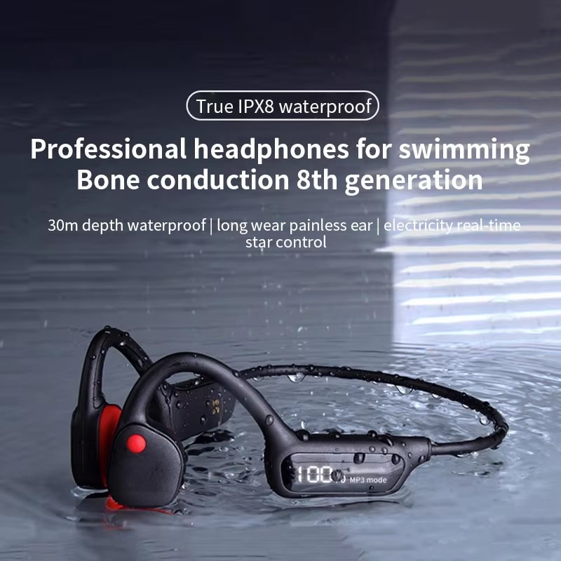 MinoMio Bone Conduction Swimming Headphones