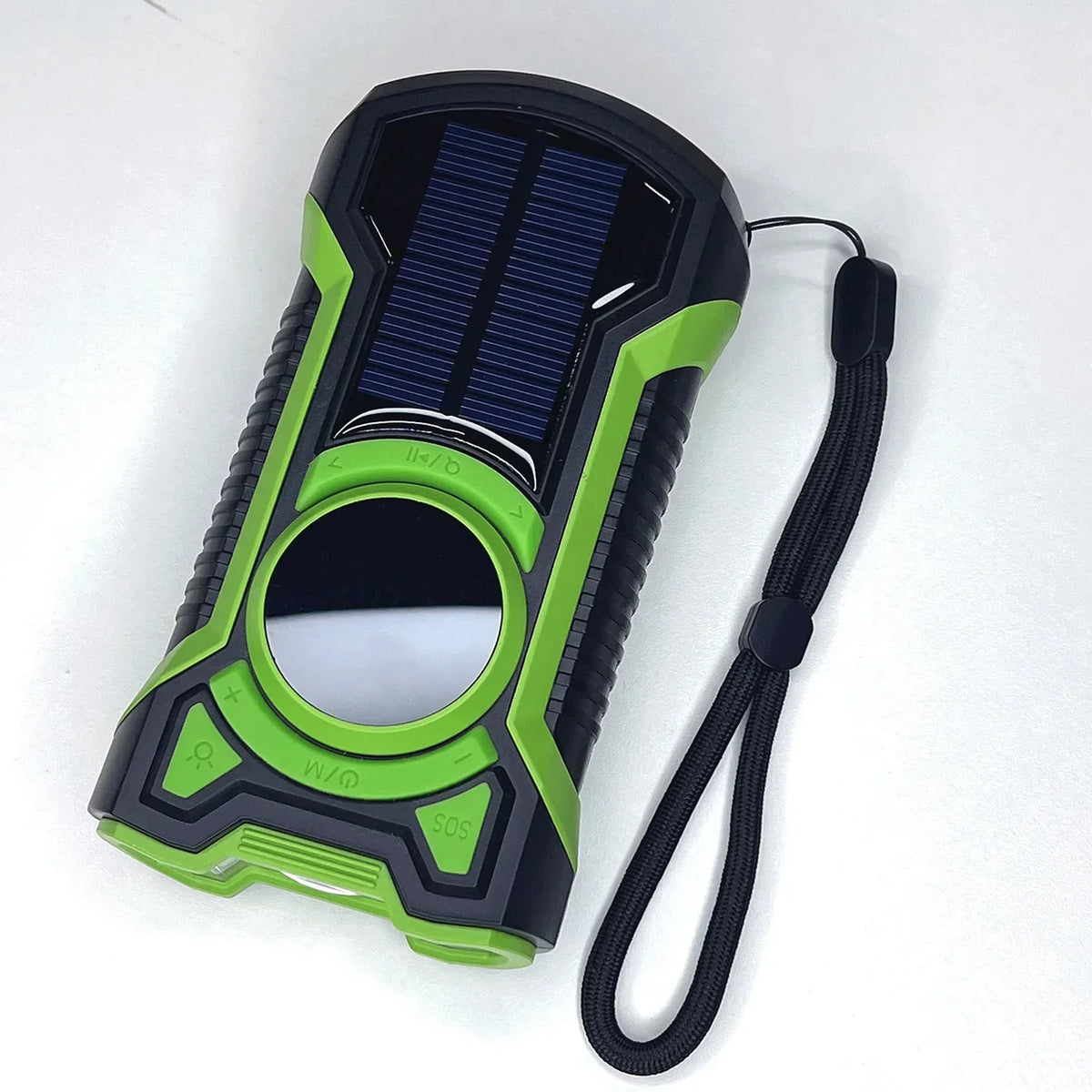 DalyRad Emergency Radio – 5000mAh Solar Hand Crank Radio with Flashlight & SOS Alert