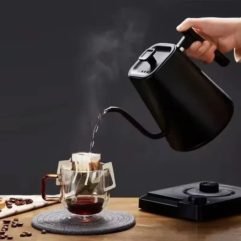 Pouriq Gooseneck Kettle – Precision Pour for Pour-Over Coffee & Tea