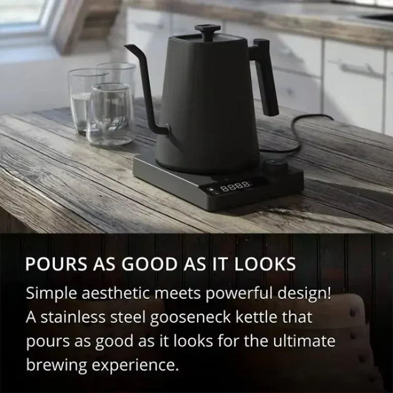 Pouriq Gooseneck Kettle – Precision Pour for Pour-Over Coffee & Tea