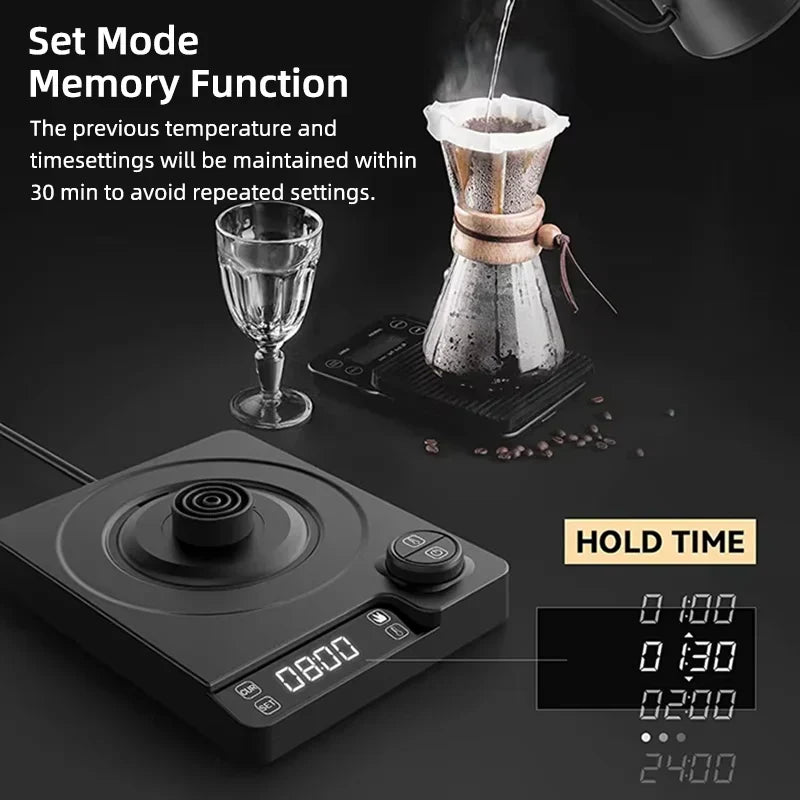 Pouriq Gooseneck Kettle – Precision Pour for Pour-Over Coffee & Tea