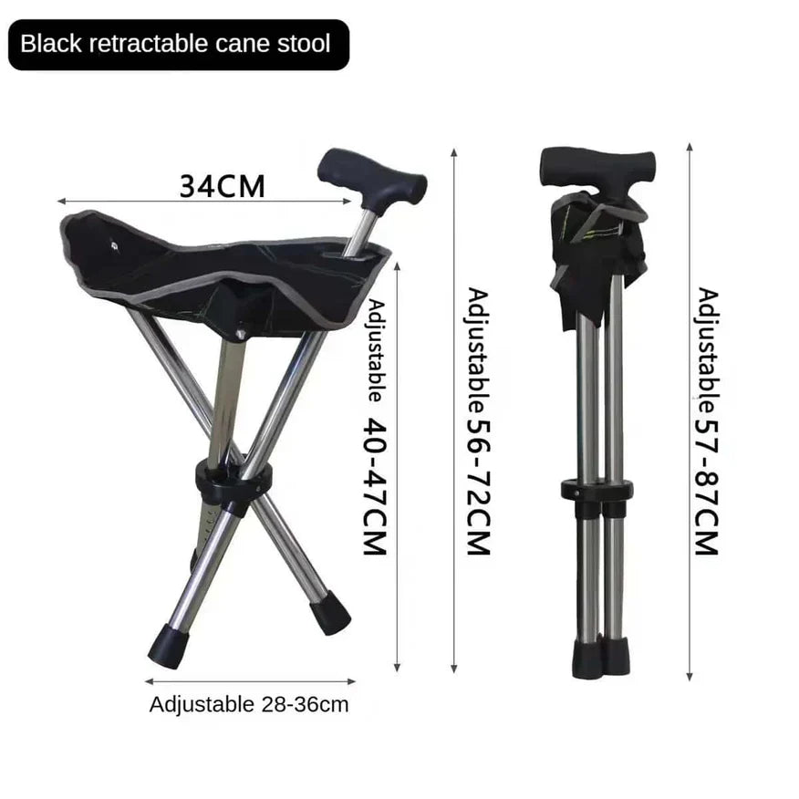 YasuSeat Walking Cane With Seat US