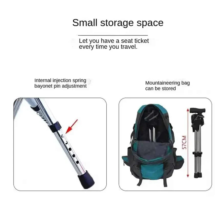 YasuSeat Walking Cane With Seat US