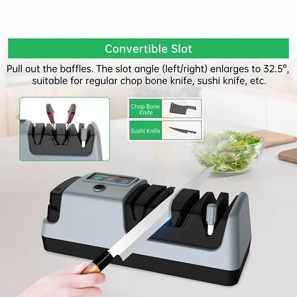 Rolize 5-in-1 Electric Knife Sharpener
