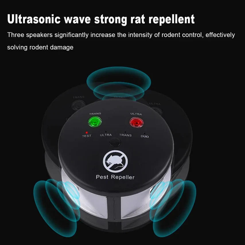 TekiZero Ultrasonic Pest Repeller – Indoor Plug-In Repeller for Mice, Rats, Spiders & Insects