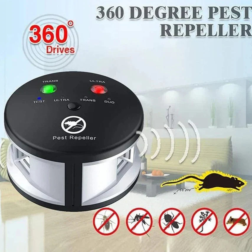 TekiZero Ultrasonic Pest Repeller – Indoor Plug-In Repeller for Mice, Rats, Spiders & Insects