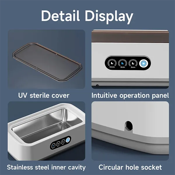 ZenoUntra Ultrasonic Jewelry Cleaner